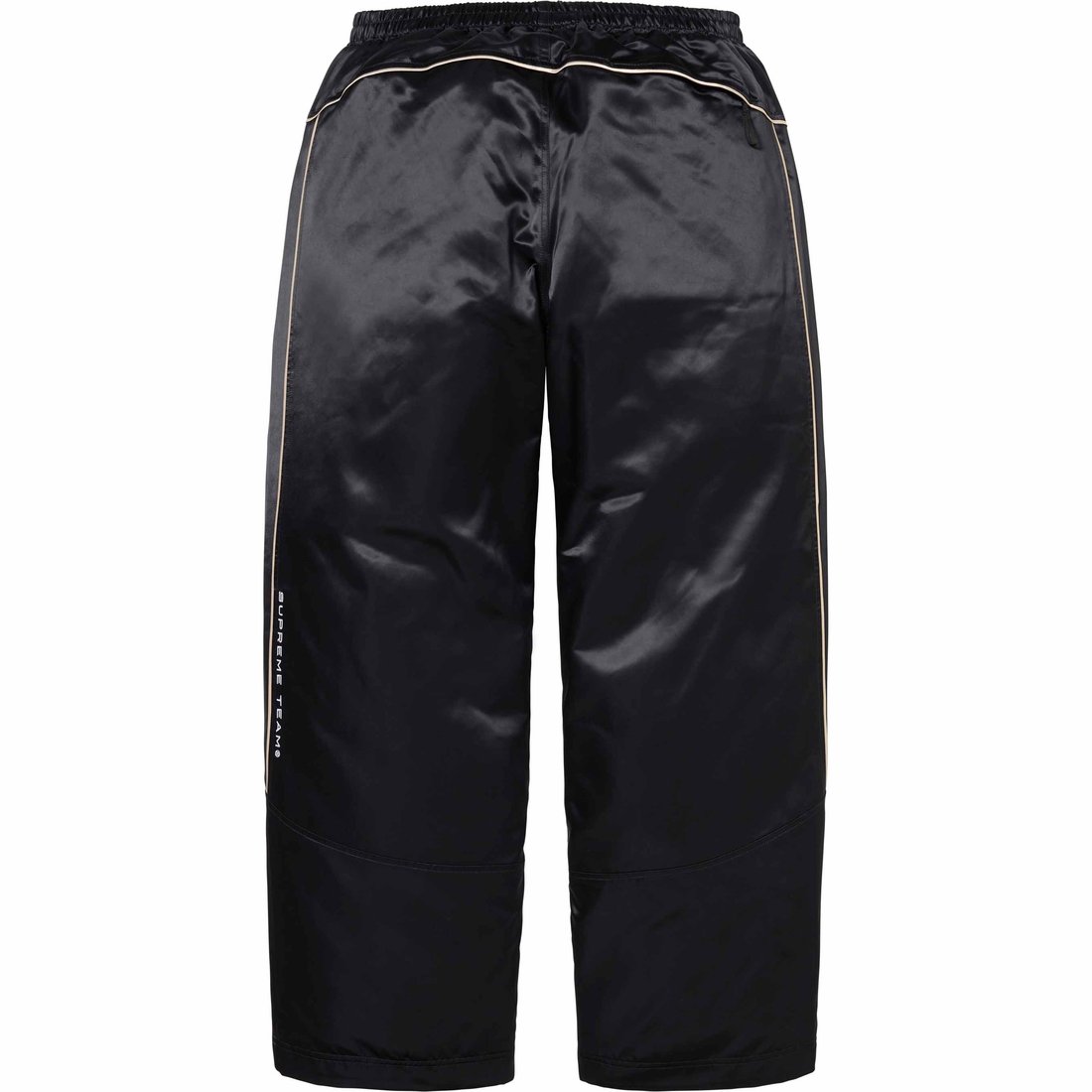 Supreme Satin Track Pant (SS24) - Black - $158