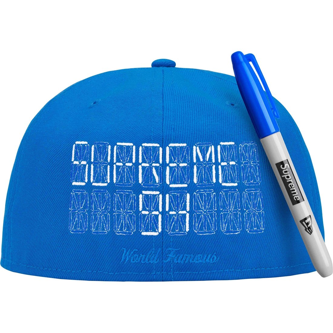 Details on Sharpie Box Logo New Era Blue from spring summer
                                                    2024 (Price is $58)