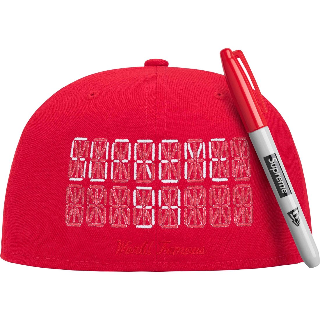 Details on Sharpie Box Logo New Era Red from spring summer
                                                    2024 (Price is $58)