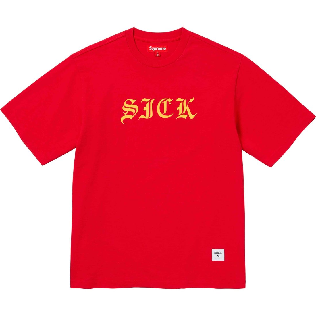 Details on Sick S S Top Red from spring summer
                                                    2024 (Price is $68)