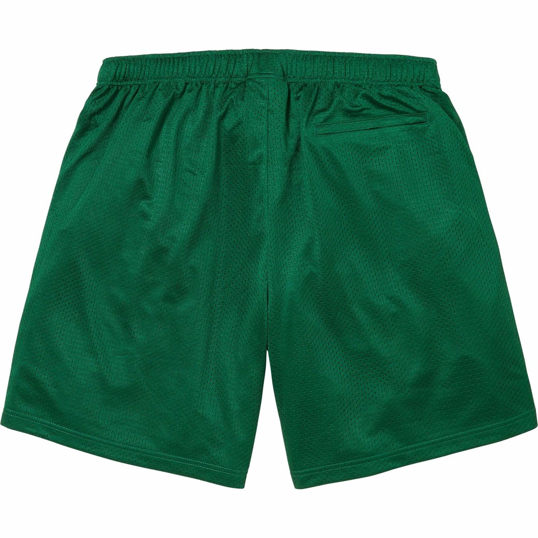 Supreme Small Box Baggy Mesh Short (SS24) - Green - $88