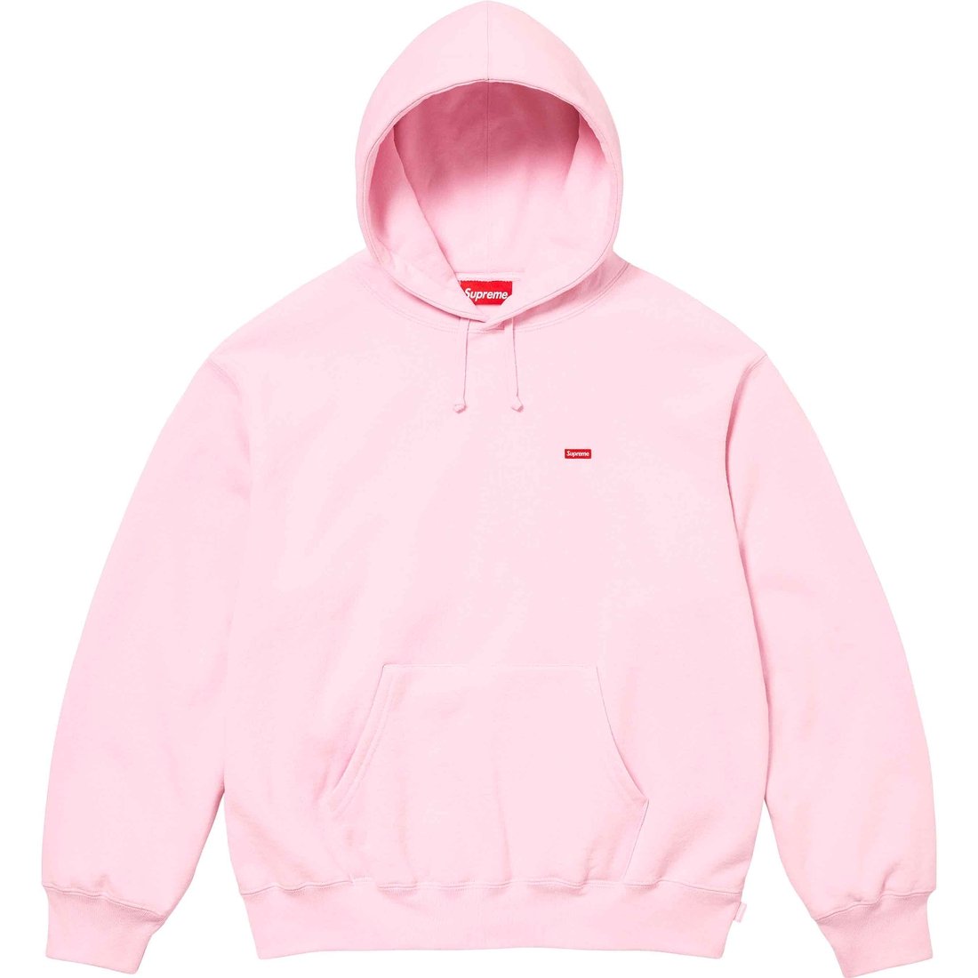 Details on Small Box Hooded Sweatshirt Light Pink from spring summer
                                                    2024 (Price is $158)