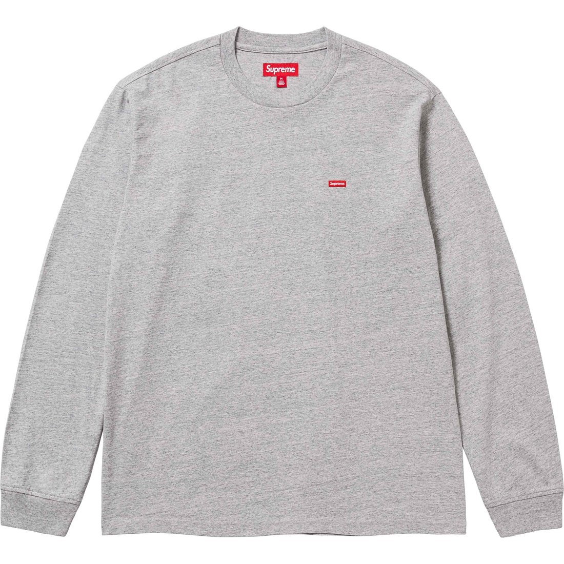 Details on Small Box L S Tee Heather Grey from spring summer
                                                    2024 (Price is $68)