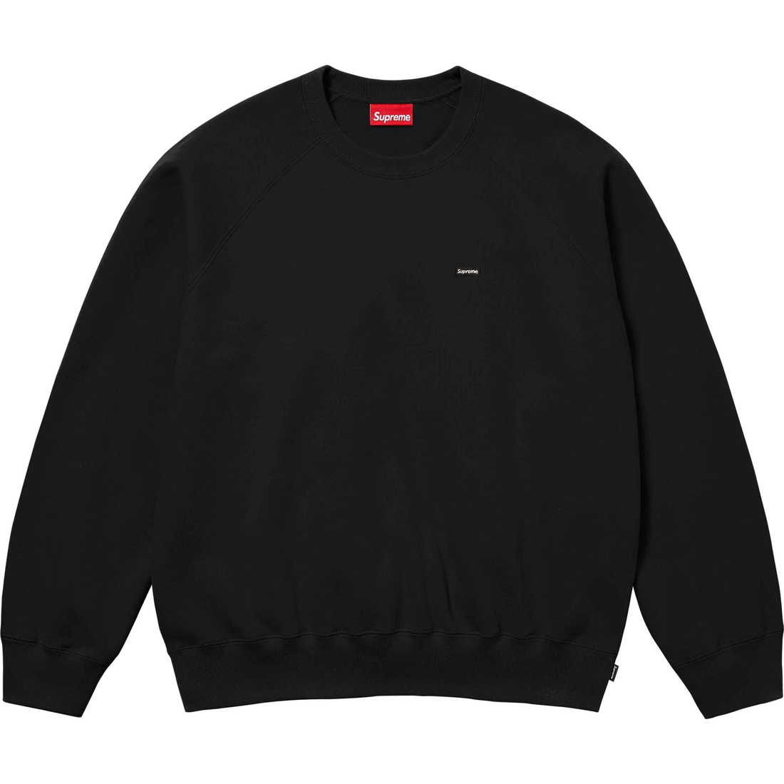 Details on Small Box Raglan Crewneck Black from spring summer
                                                    2024 (Price is $138)