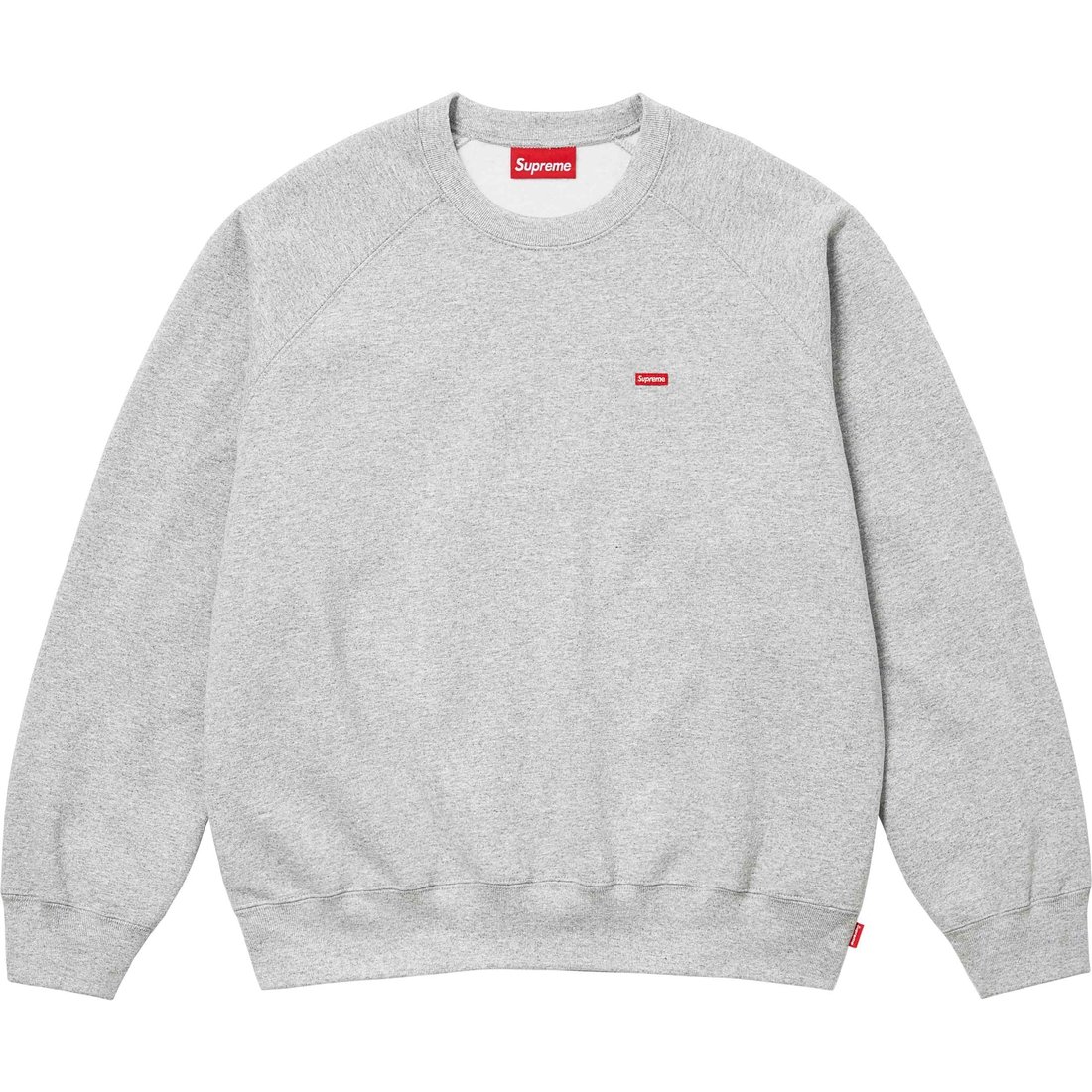 Details on Small Box Raglan Crewneck Heather Grey from spring summer
                                                    2024 (Price is $138)