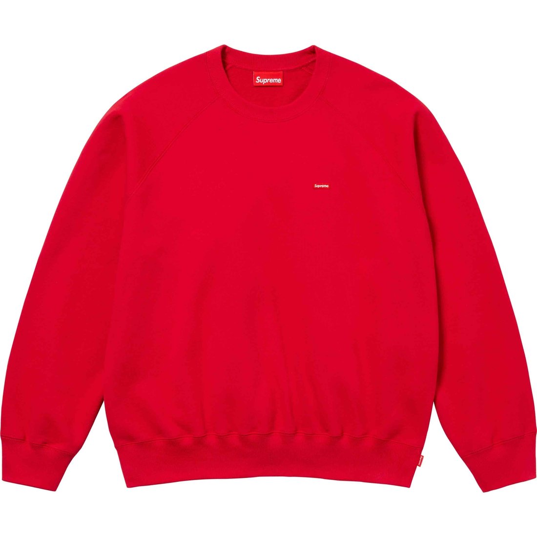 Details on Small Box Raglan Crewneck Red from spring summer
                                                    2024 (Price is $138)
