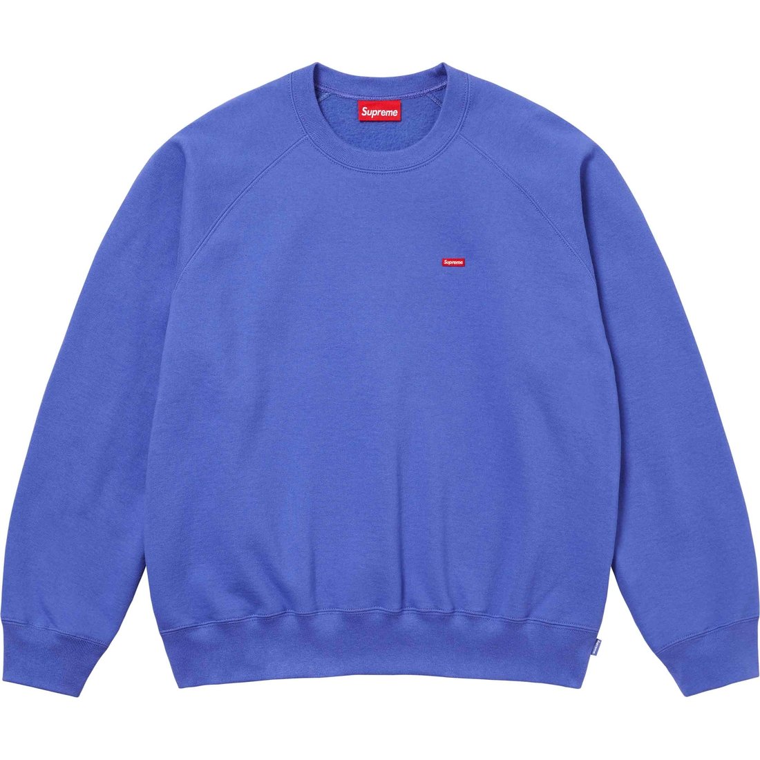Supreme Small Box Raglan Crewneck (SS24) - Violet - $138