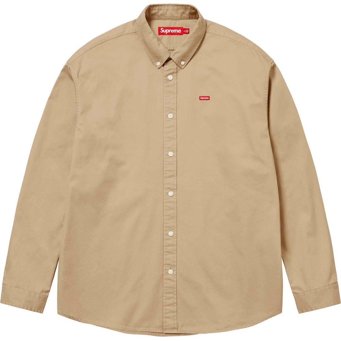 Details on Small Box Shirt Tan from spring summer
                                                    2024 (Price is $128)