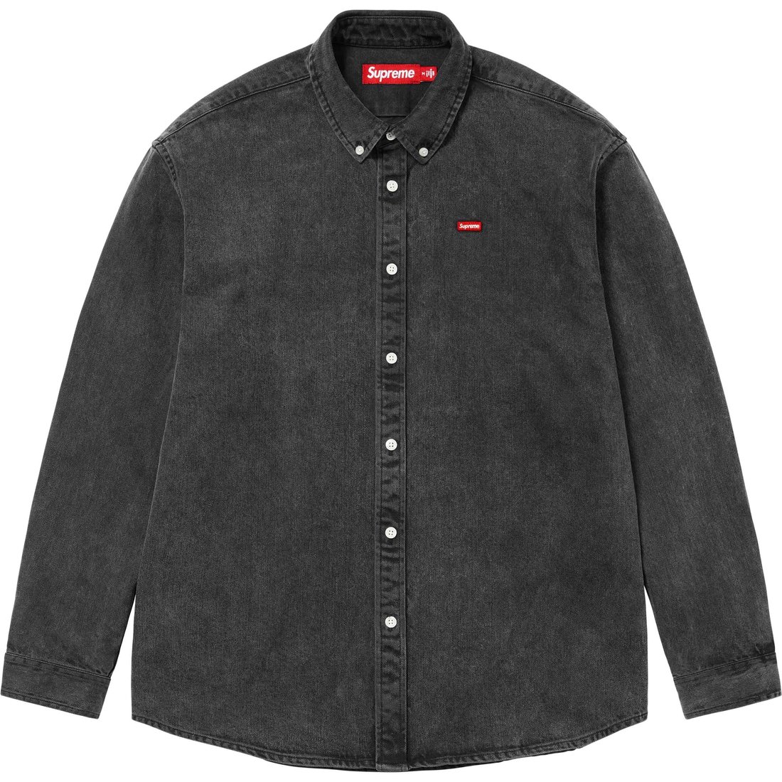 Details on Small Box Shirt Washed Black from spring summer
                                                    2024 (Price is $128)