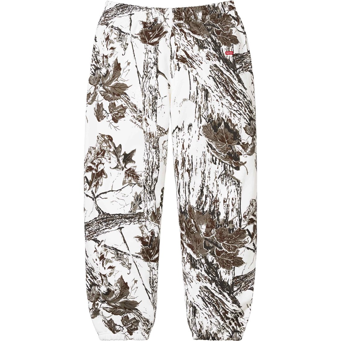 Details on Small Box Sweatpant Snow Camo from spring summer
                                                    2024 (Price is $158)