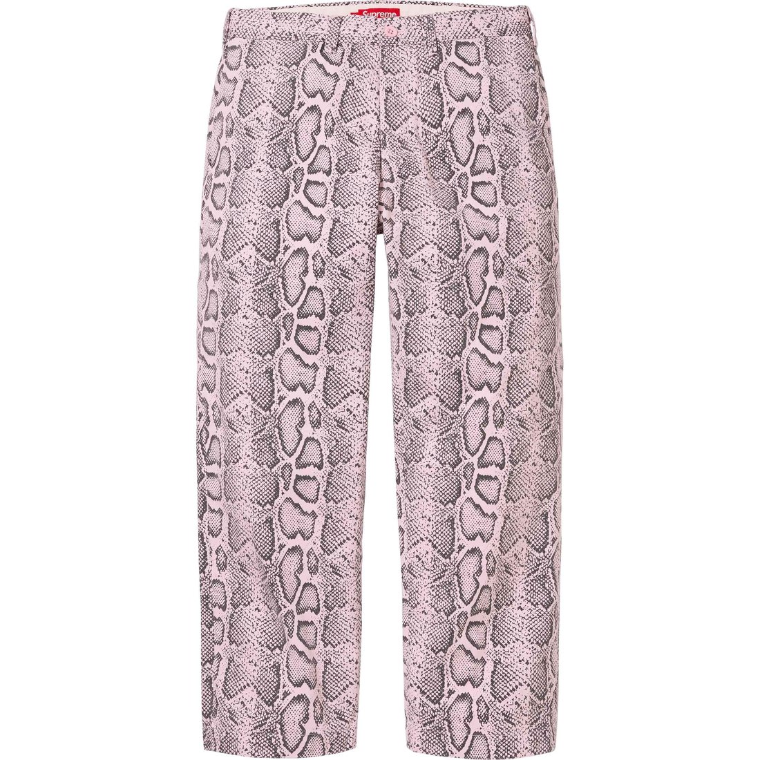 Details on Snake Print Chino Pant Pale Pink from spring summer
                                                    2024 (Price is $148)