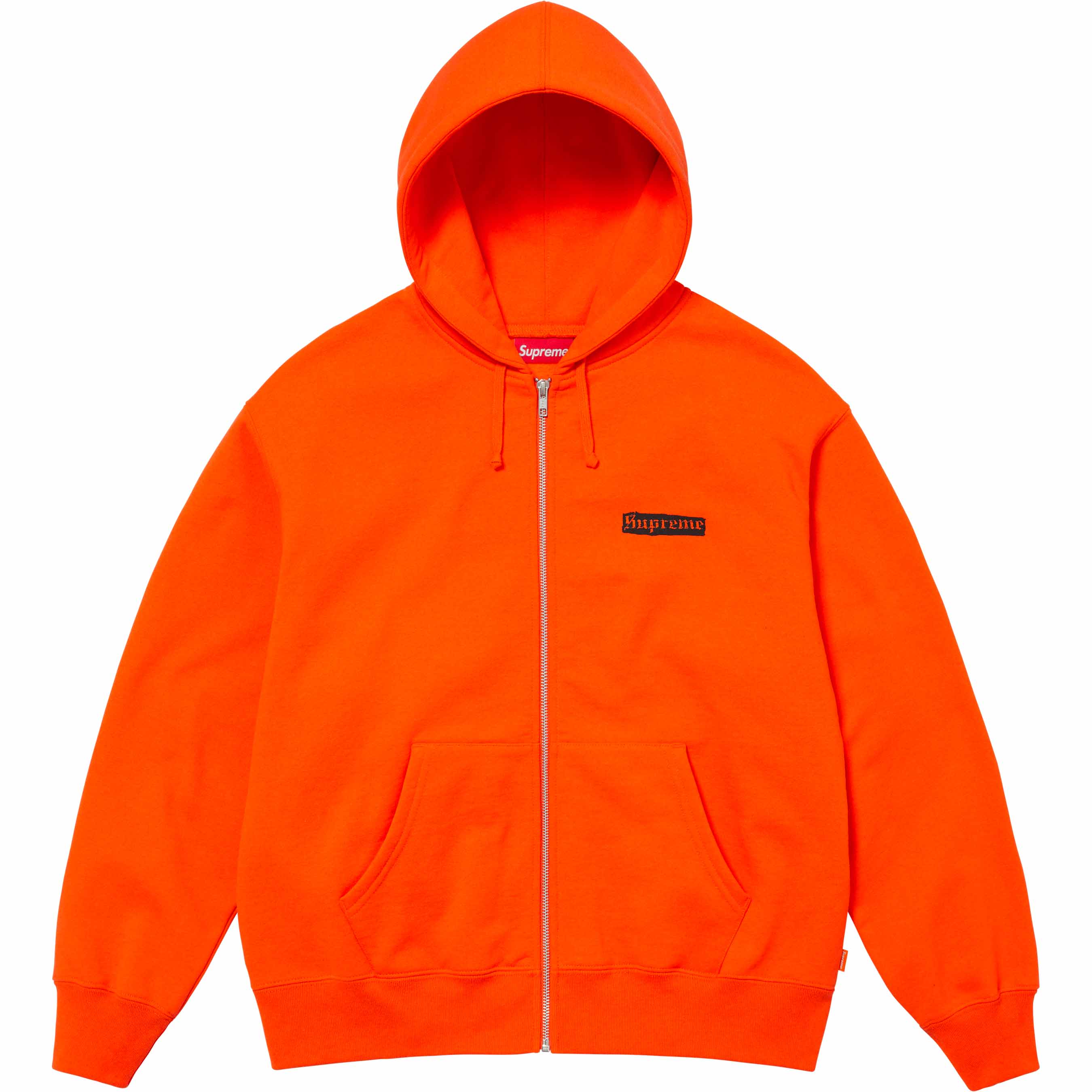 Spread Zip Up Hooded Sweatshirt - spring summer 2024 - Supreme