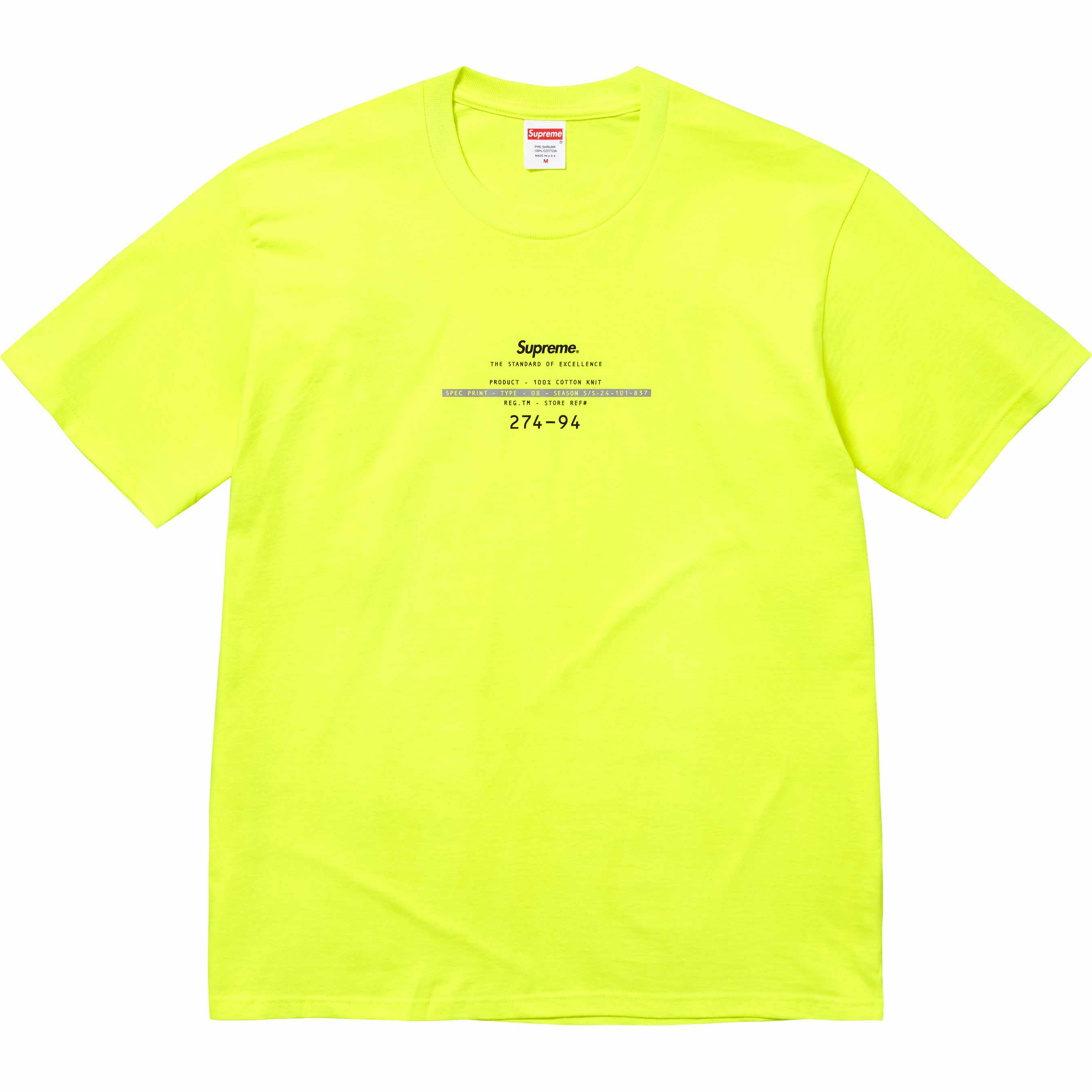 Standard Tee - spring summer 2024 - Supreme