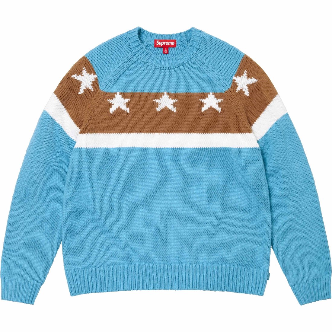 Details on Stars Sweater Dusty Blue from spring summer
                                                    2024 (Price is $158)