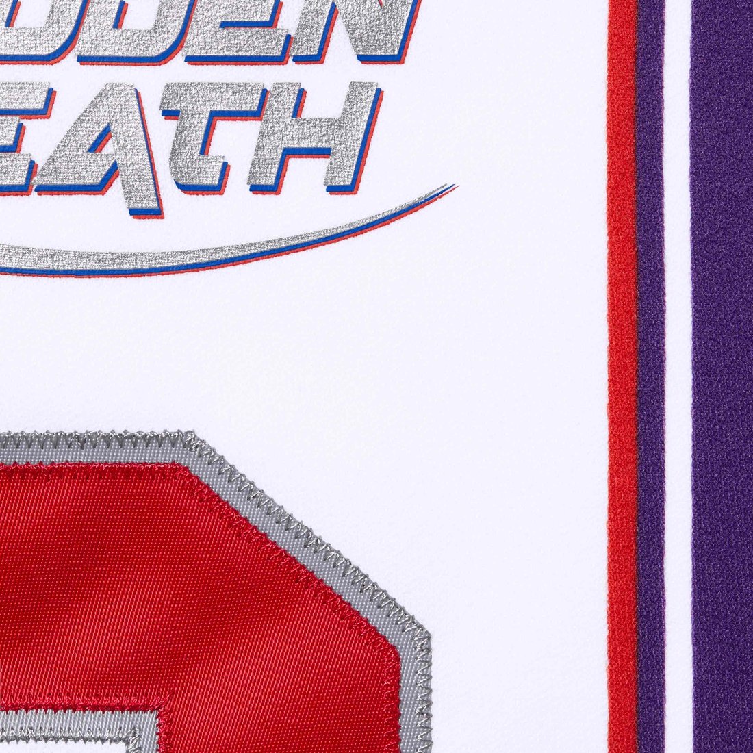 Supreme Sudden Death Football Jersey (SS24) - White - $148