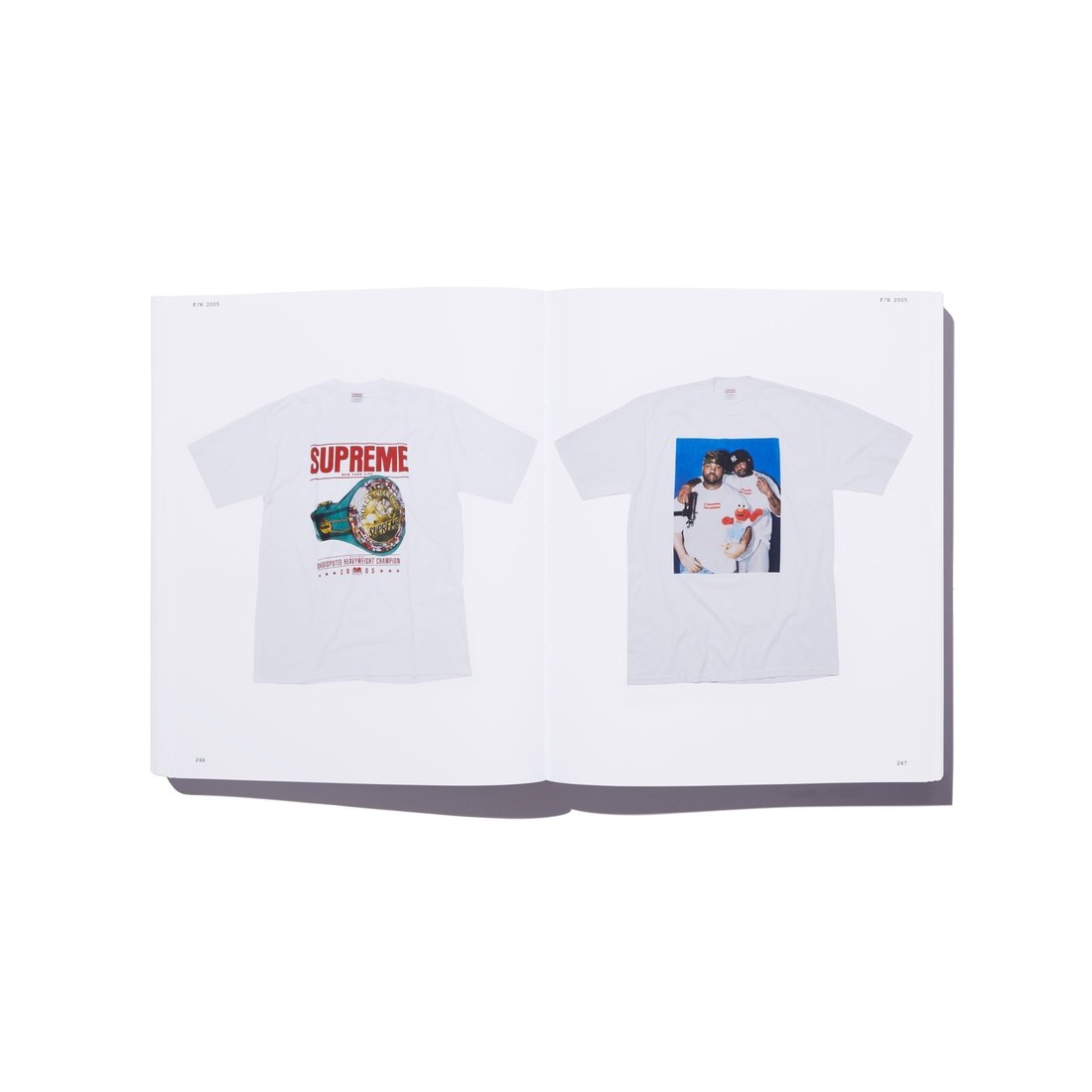 Details on Supreme 30 Years: T-Shirts 1994-2024 Book (3-Volumes) White from spring summer
                                                    2024 (Price is $168)