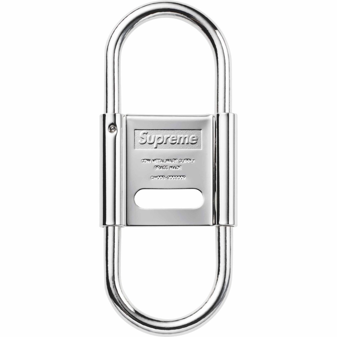 Details on Supreme CDW Delta Carabiner Silver from spring summer
                                                    2024 (Price is $28)