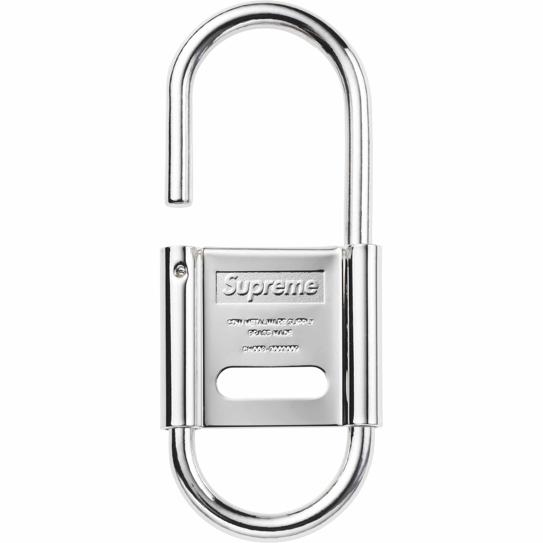 Details on Supreme CDW Delta Carabiner Silver from spring summer
                                                    2024 (Price is $28)