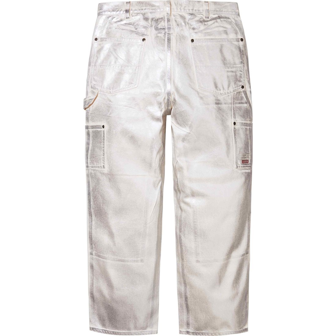 Details on Supreme MM6 Maison Margiela Foil Double Knee Painter Pant Natural from spring summer
                                                    2024 (Price is $268)