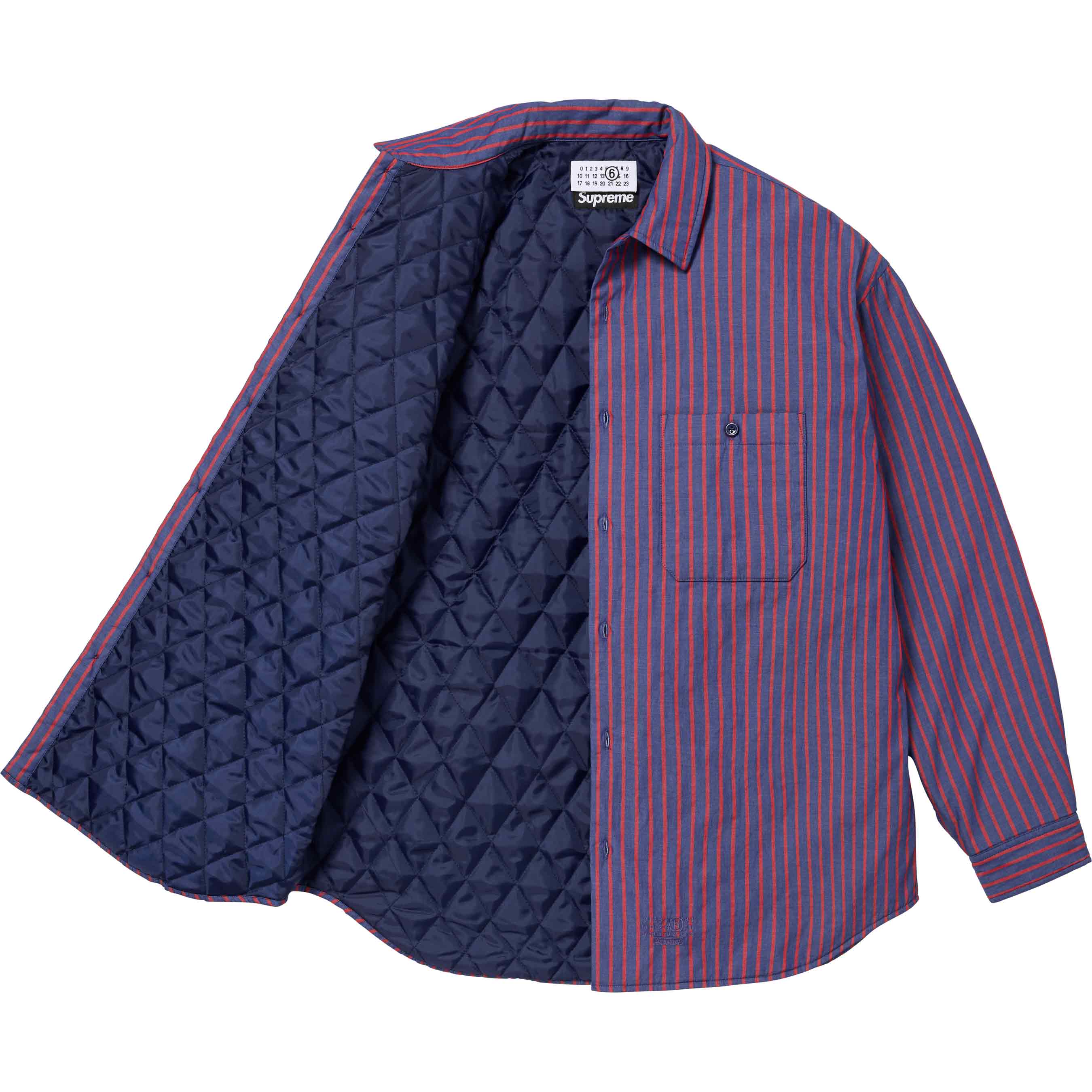 MM6 Maison Margiela Padded Shirt - spring summer 2024 - Supreme MM6 Maison Margiela Padded Shirt - spring summer 2024 - Supreme