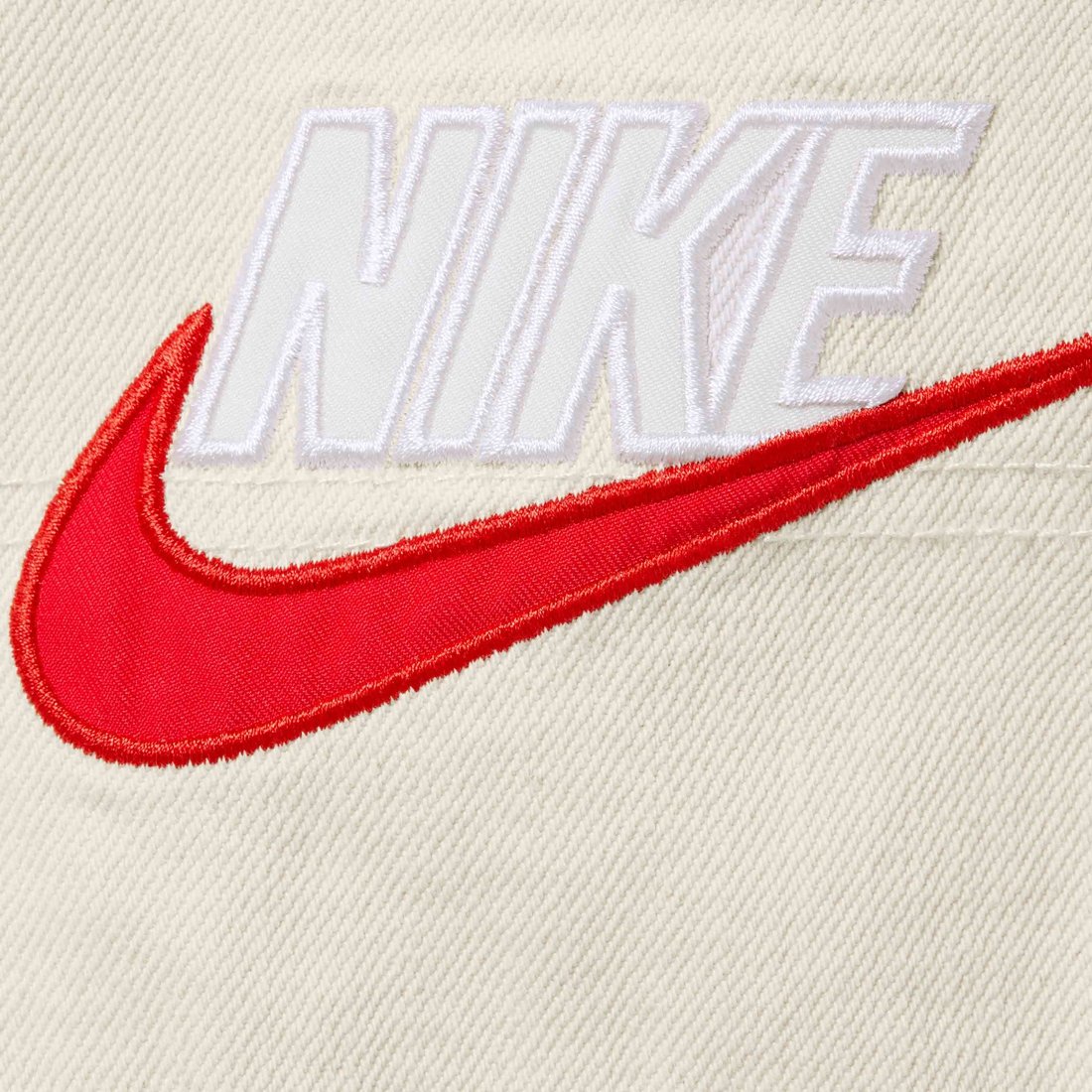 Details on Supreme Nike Denim Short Natural from spring summer
                                                    2024 (Price is $128)