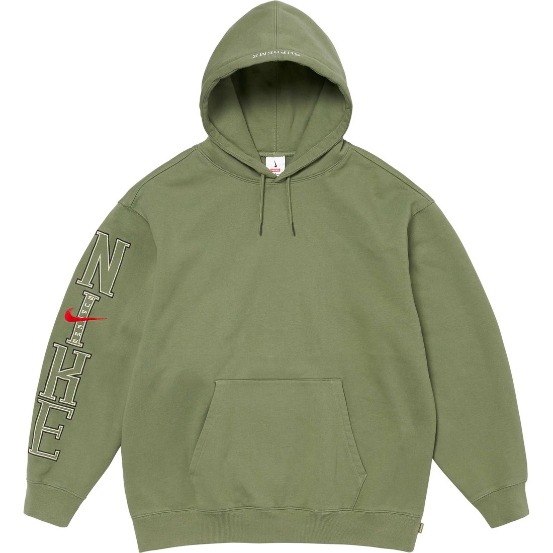 Supreme Supreme Nike Hooded Sweatshirt (SS24) - Olive - $148