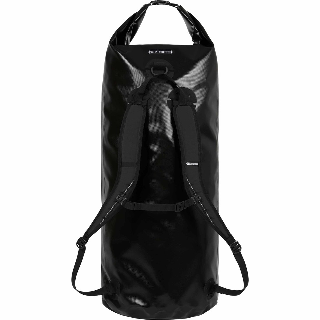 Details on Supreme ORTLIEB Large Rolltop Backpack Black from spring summer
                                                    2024 (Price is $198)