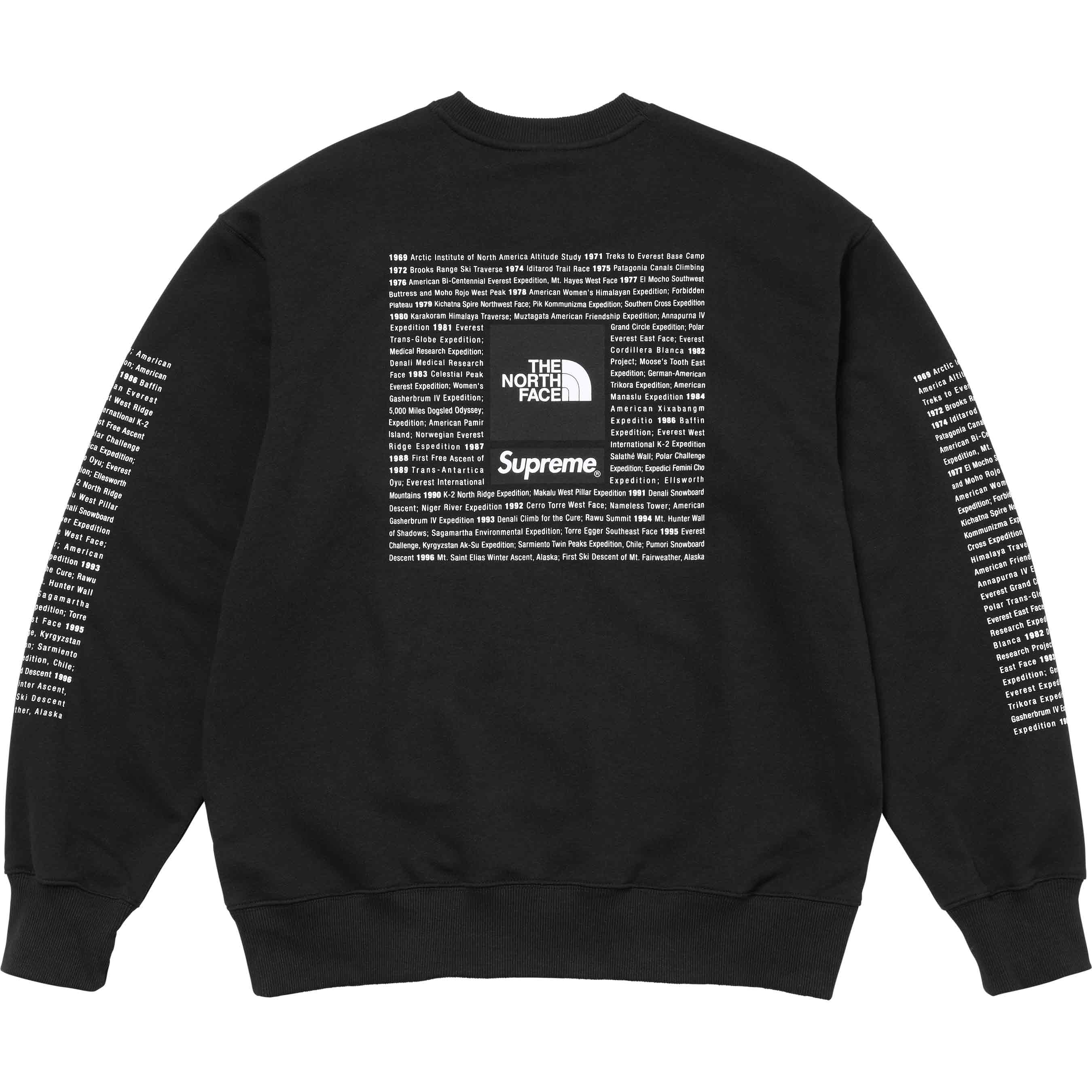 The North Face Crewneck - spring summer 2024 - Supreme