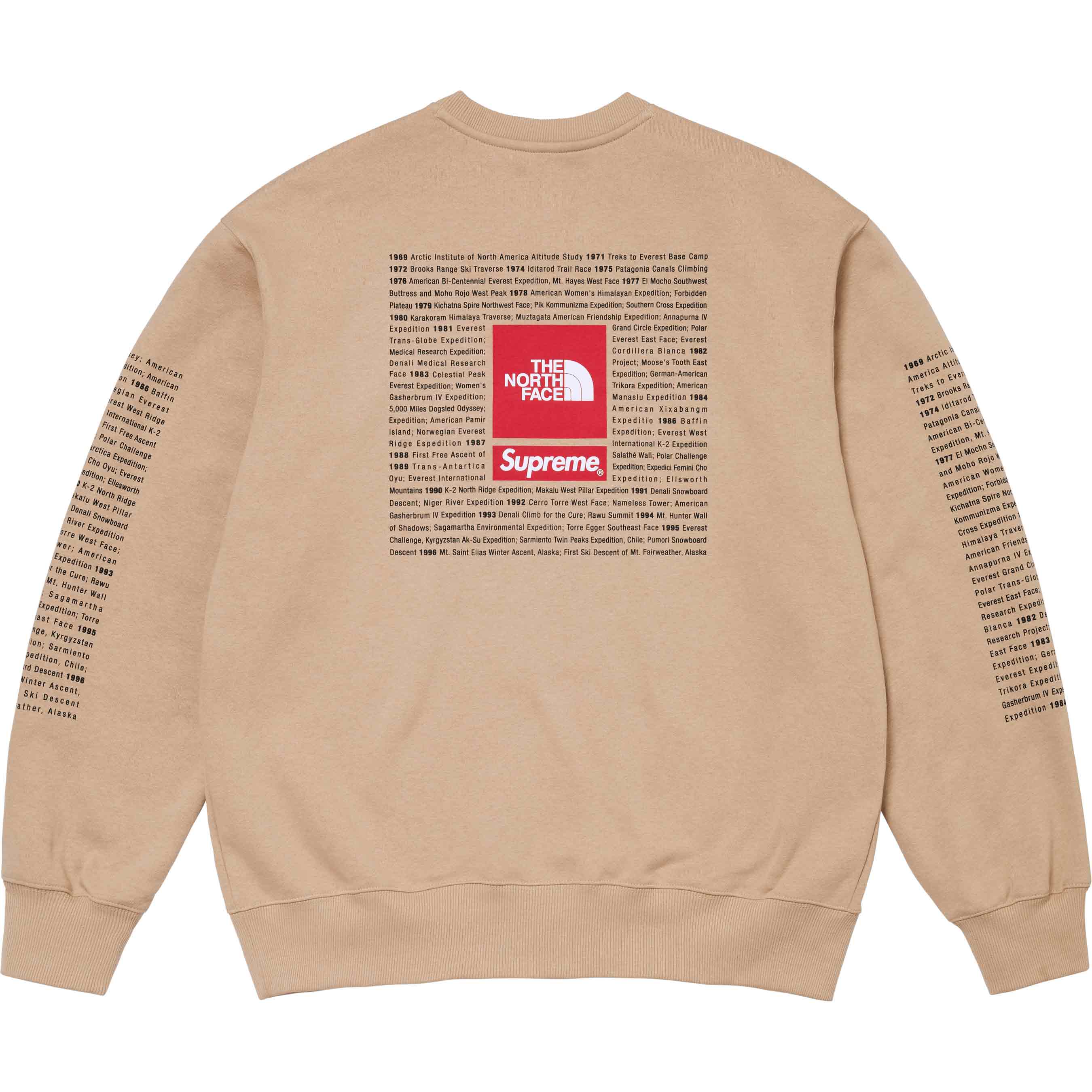 The North Face Crewneck - spring summer 2024 - Supreme