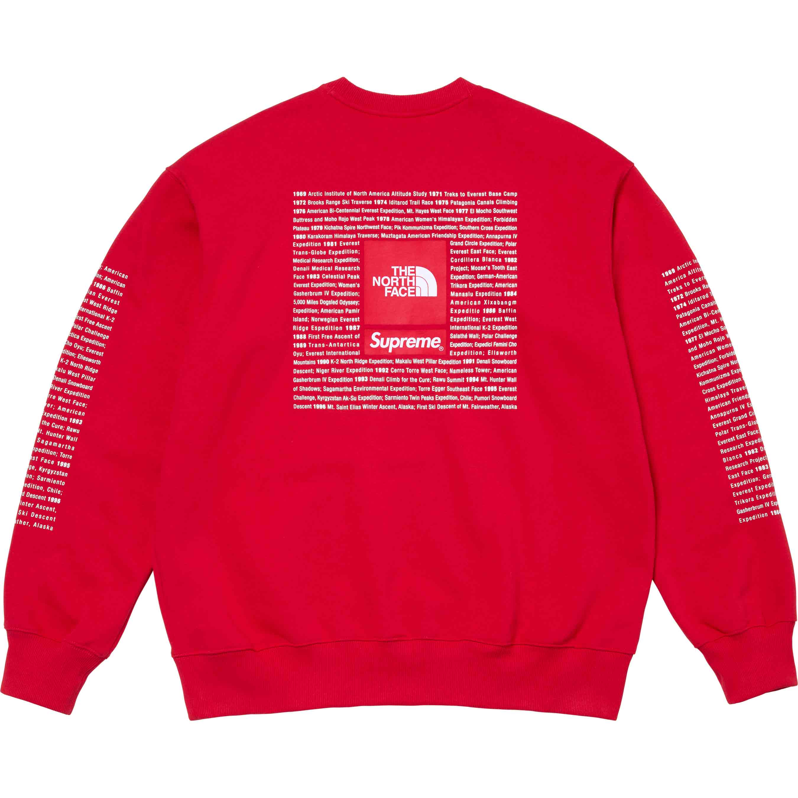 The North Face Crewneck - spring summer 2024 - Supreme