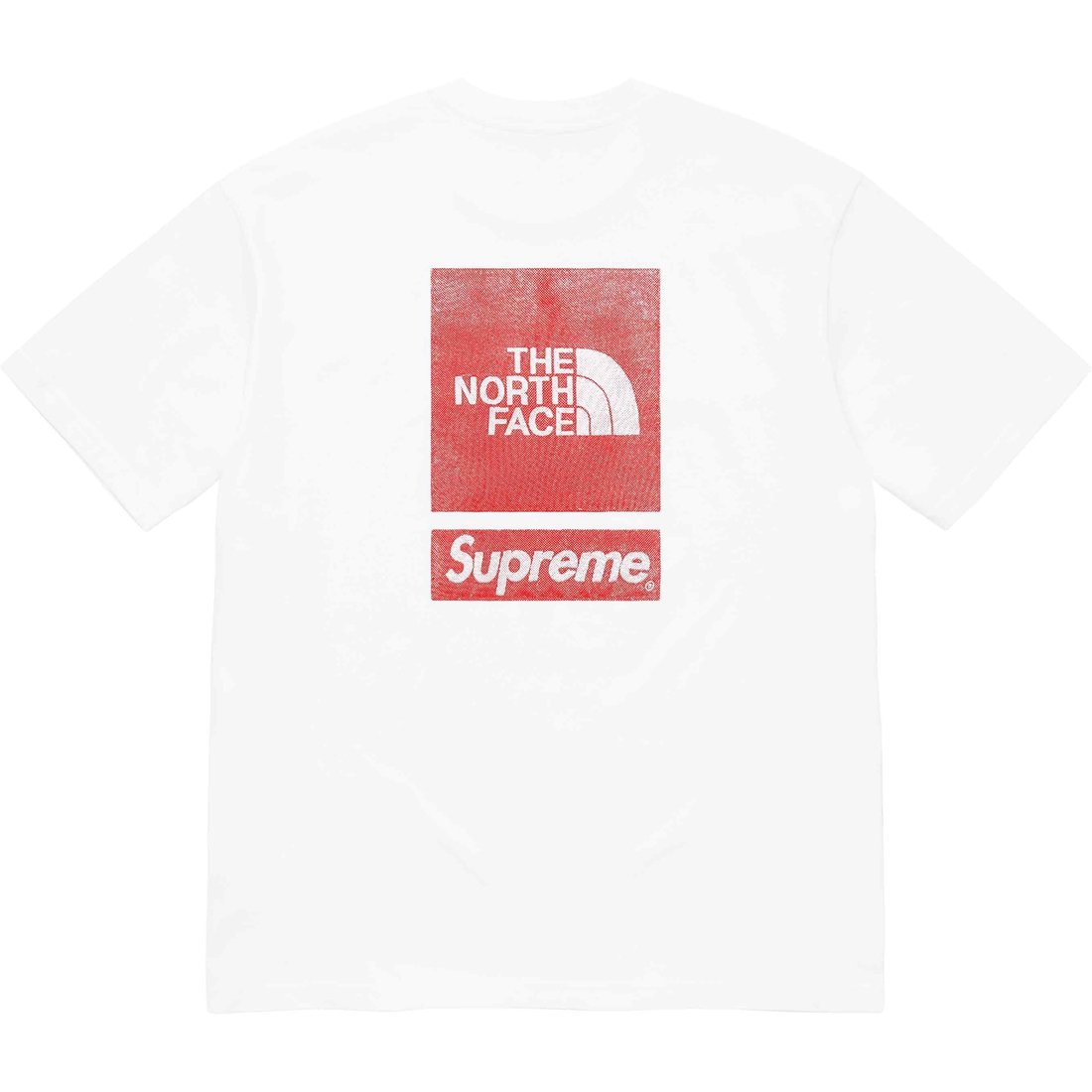 Details on Supreme The North Face S S Top White from spring summer
                                                    2024 (Price is $58)