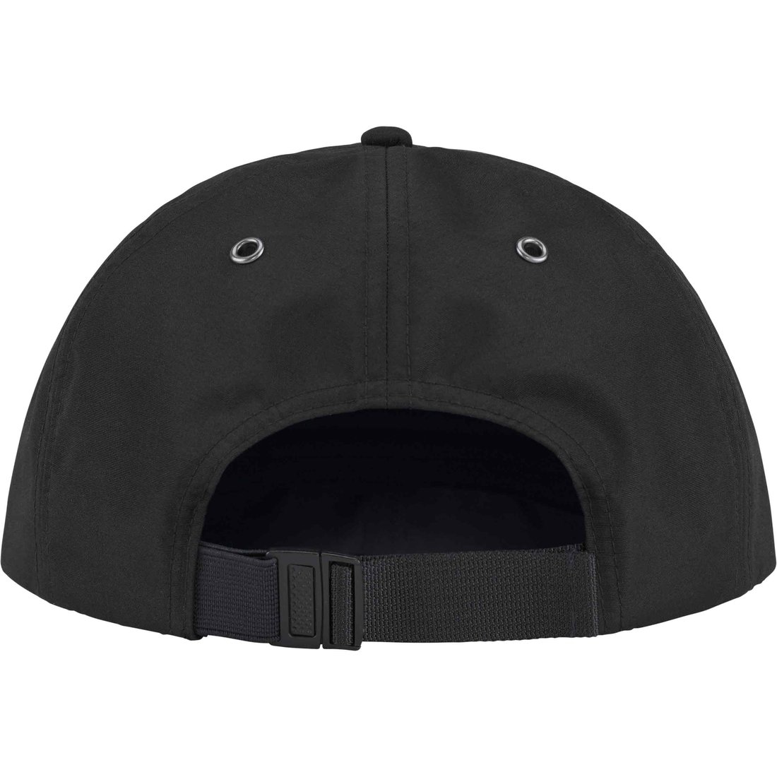 Details on Supreme The North Face Split 6-Panel Black from spring summer
                                                    2024 (Price is $54)