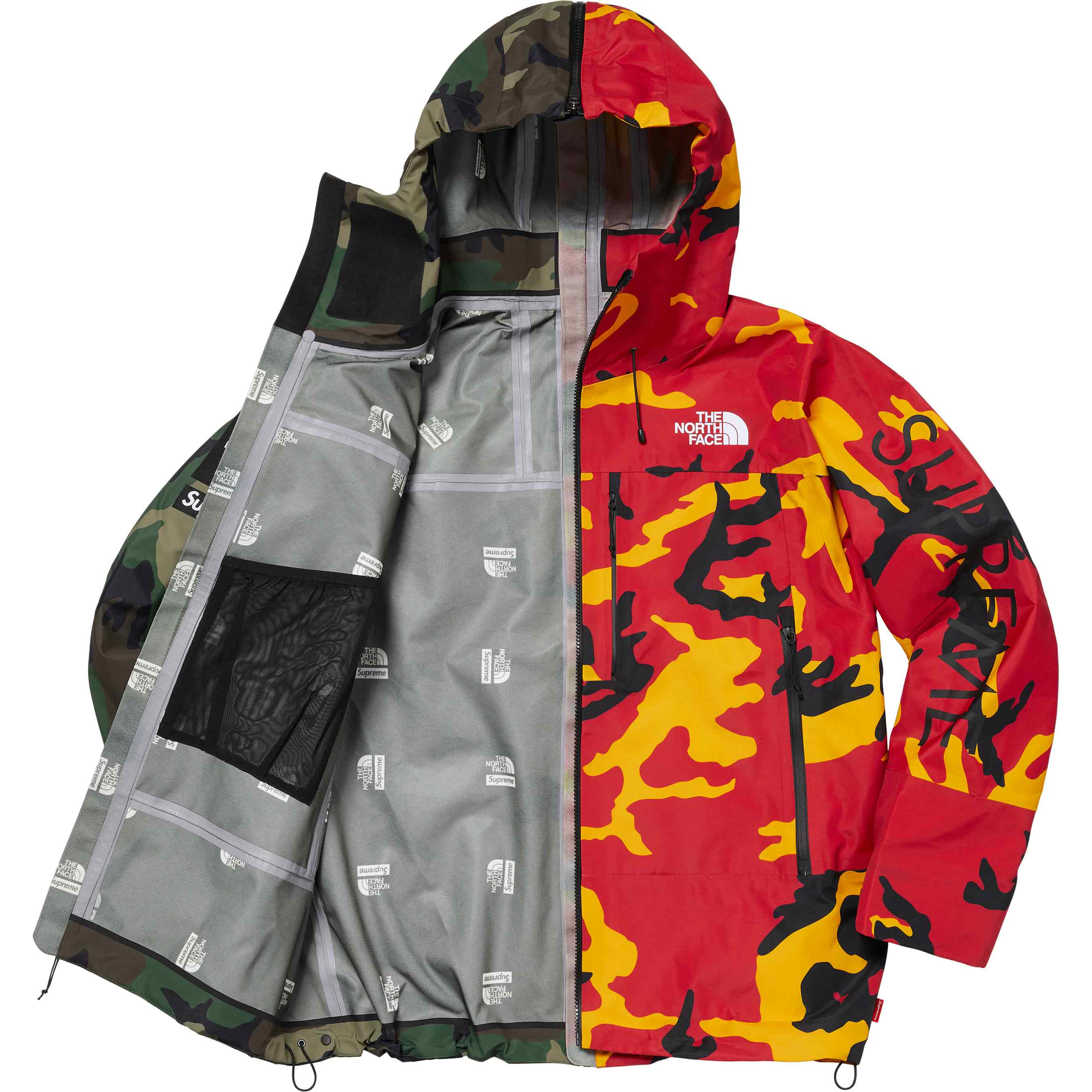 The North Face Split Taped Seam Shell Jacket - spring summer 2024