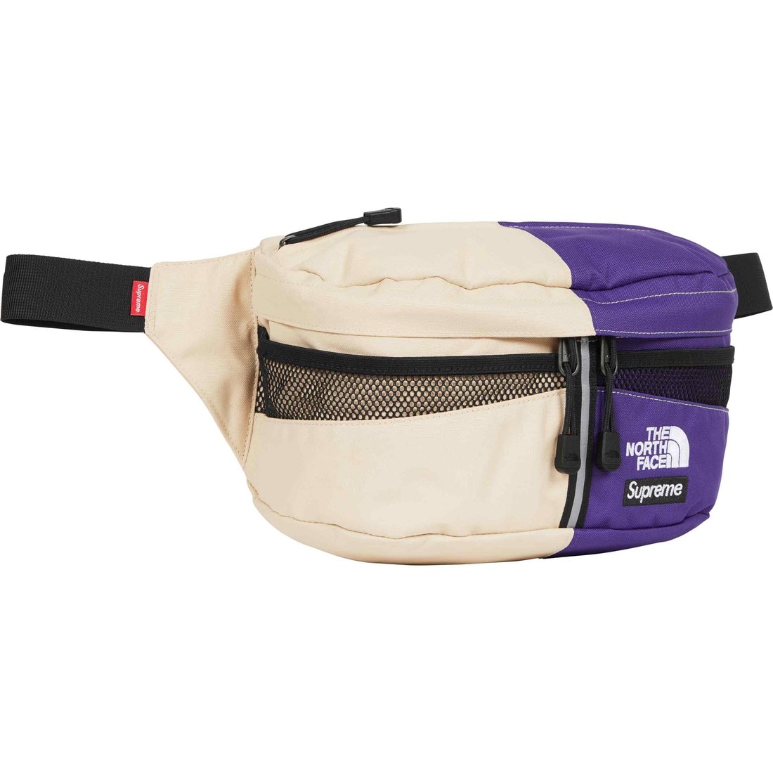 Details on Supreme The North Face Split Waist Bag Tan from spring summer
                                                    2024 (Price is $88)