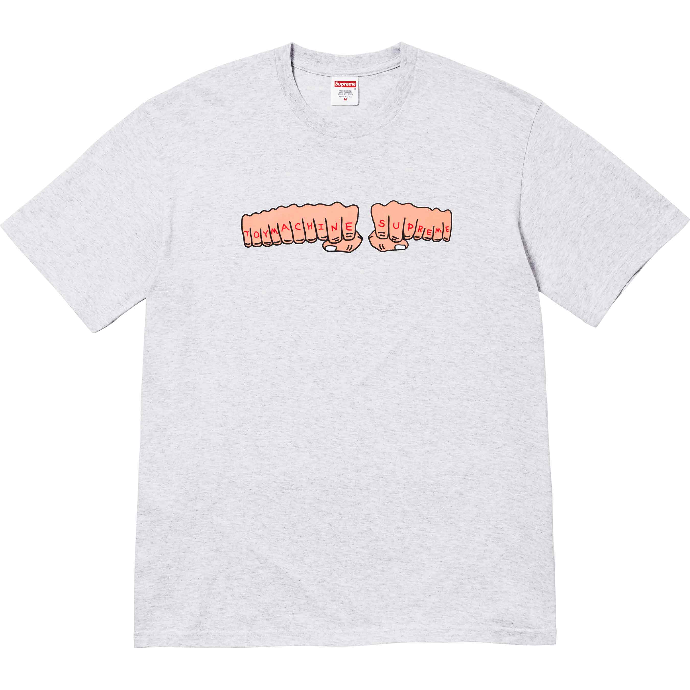 Toy Machine Fist Tee - spring summer 2024 - Supreme