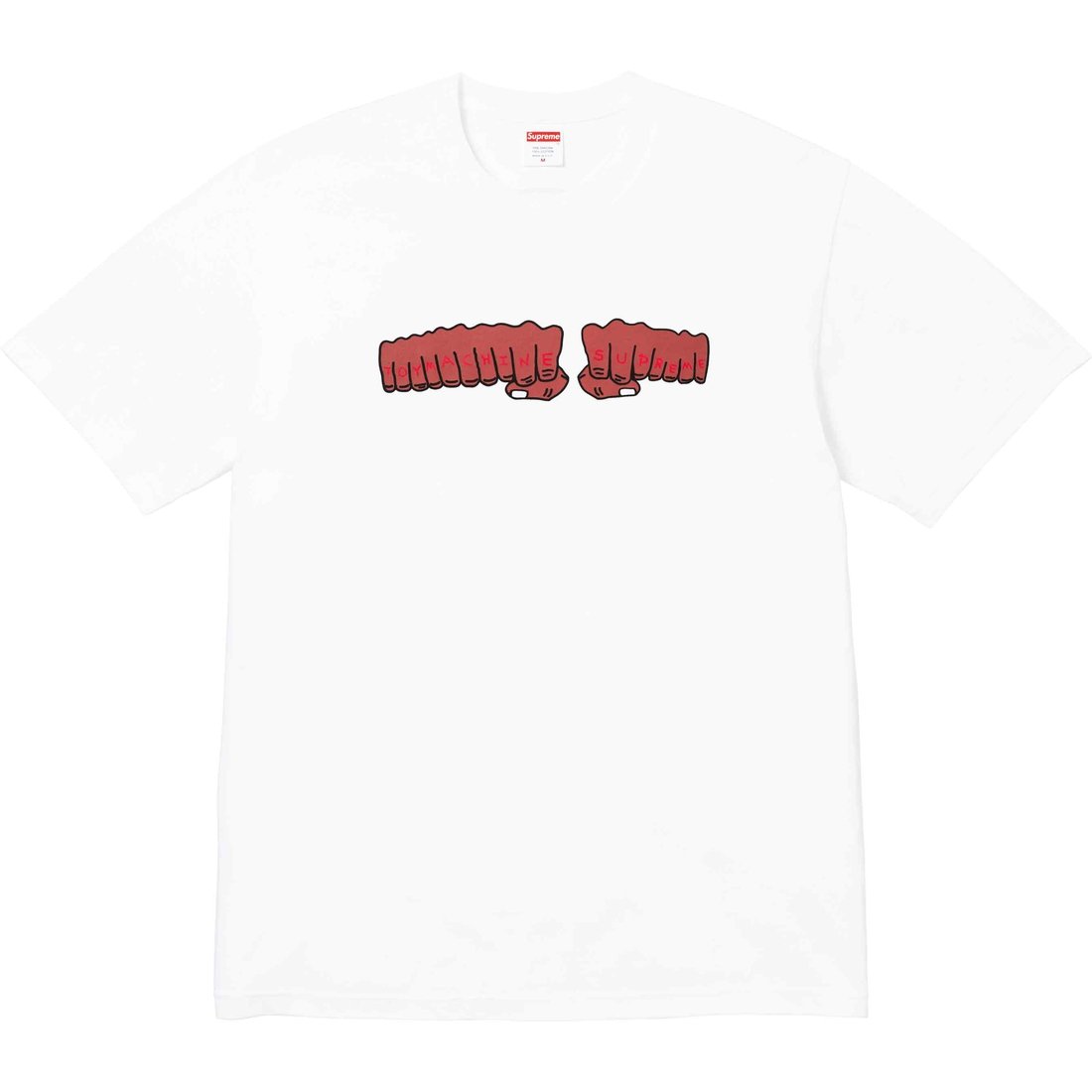 Supreme Supreme Toy Machine Fist Tee (SS24) - White - $44