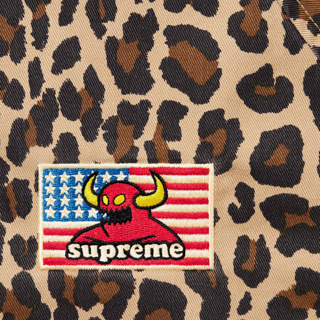 Details on Supreme Toy Machine Harrington Jacket Leopard from spring summer
                                                    2024 (Price is $188)