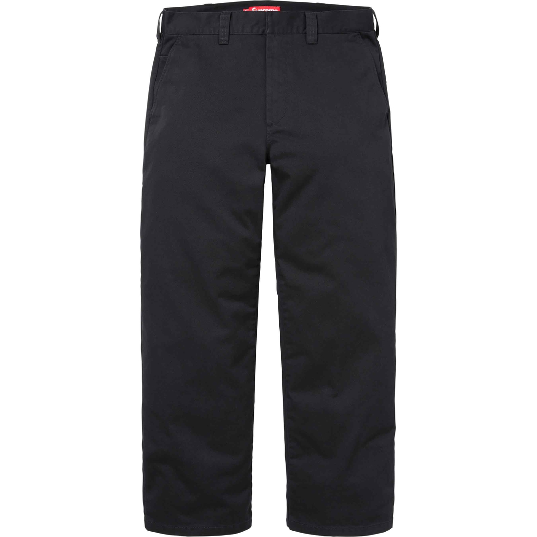 Details on Supreme Toy Machine Work Pant Black from spring summer
                                                    2024 (Price is $138)