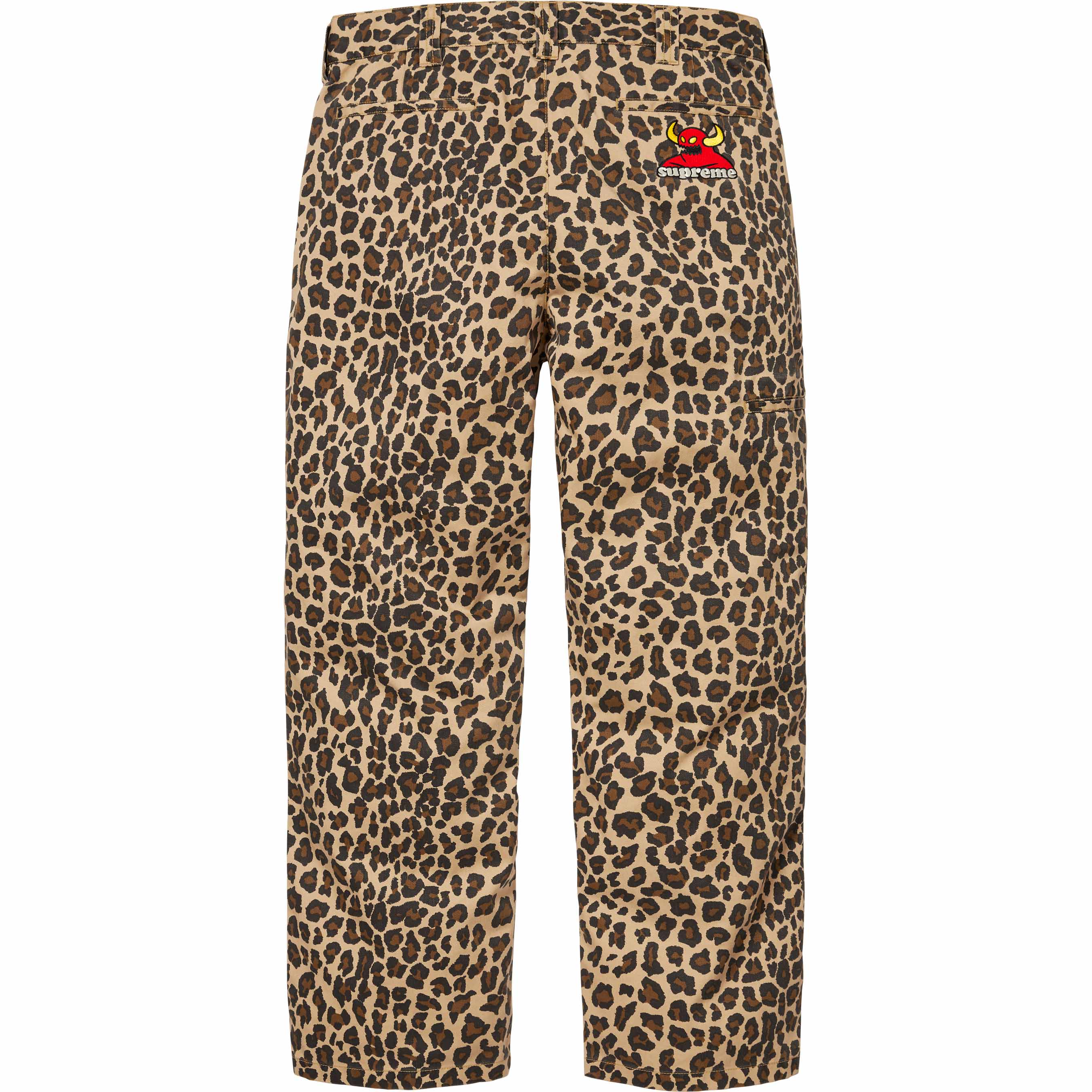 パンツSupreme Toy Machine Work Pant Leopard 32