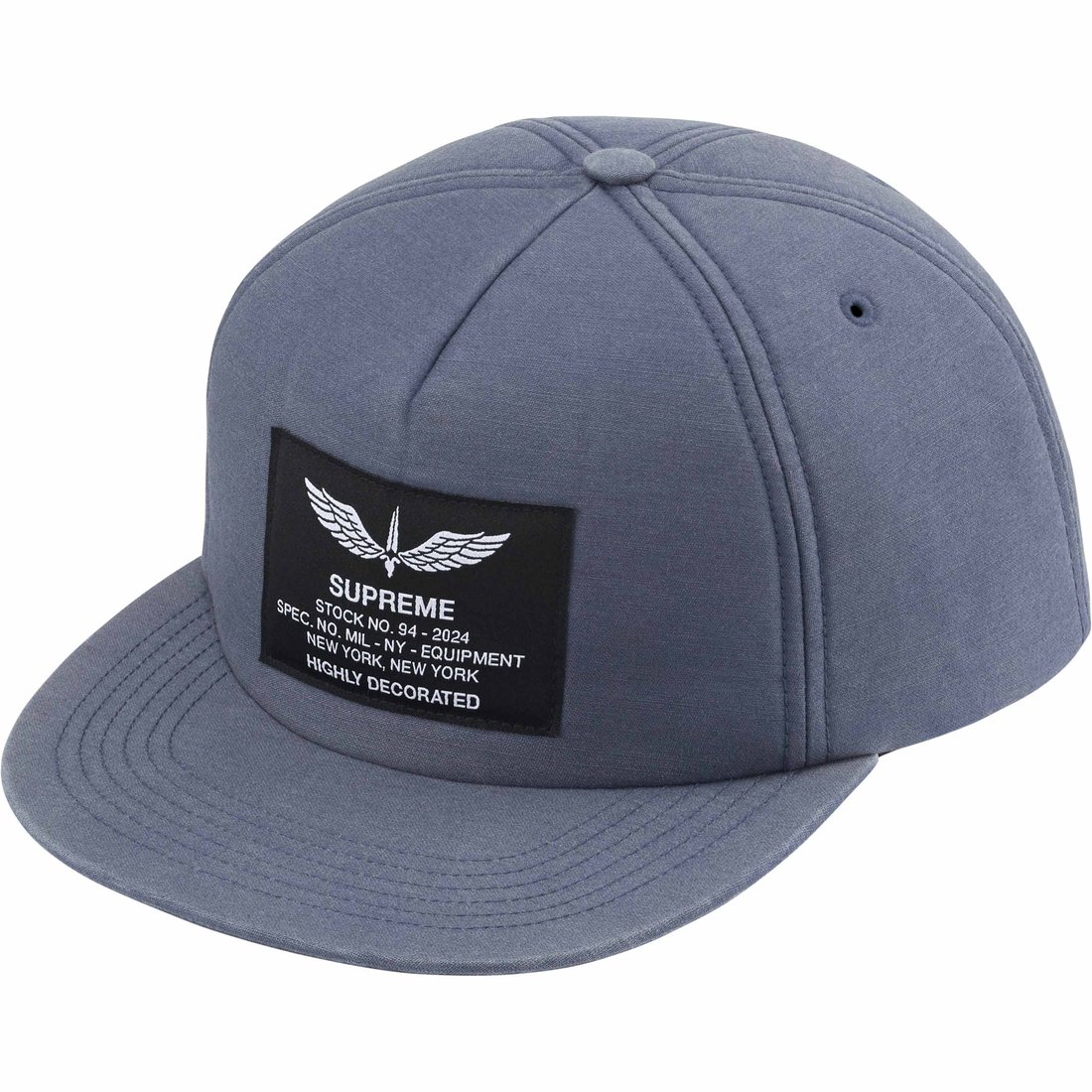 Details on Surplus 5-Panel Navy from spring summer
                                                    2024 (Price is $48)