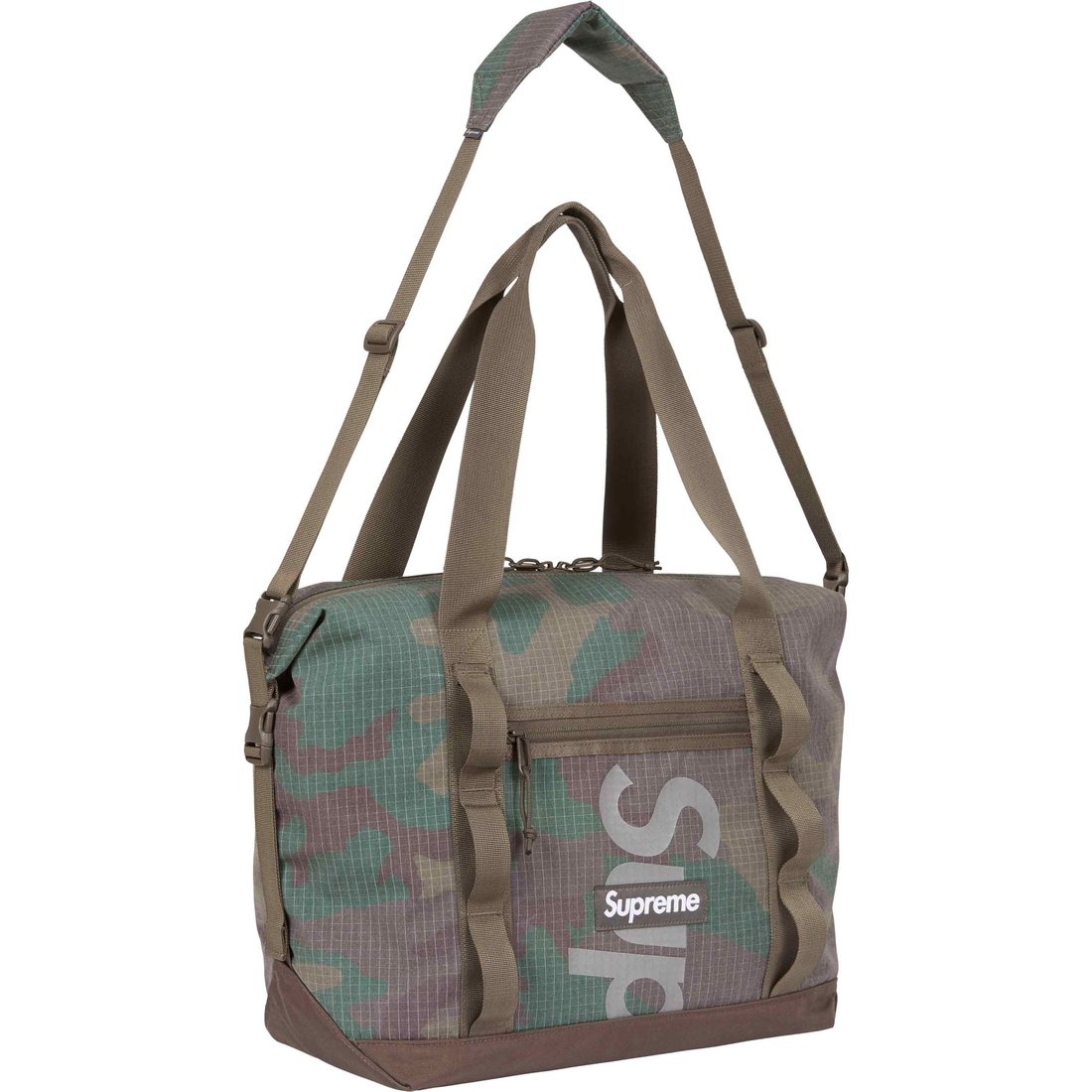 Details on Tote Bag Woodland Camo from spring summer
                                                    2024 (Price is $118)