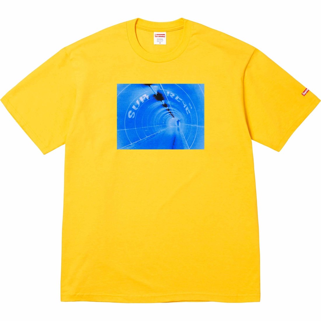 Details on Tunnel Tee Yellow from spring summer
                                                    2024 (Price is $40)