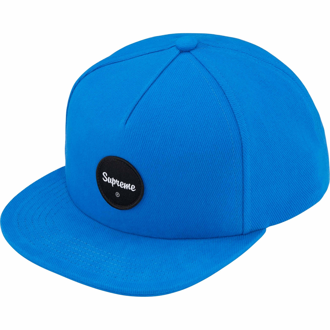 Details on Twill Patch 5-Panel Bright Blue from spring summer
                                                    2024 (Price is $48)