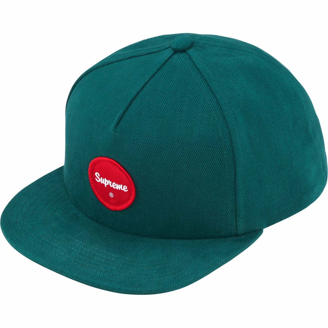 Details on Twill Patch 5-Panel Teal from spring summer
                                                    2024 (Price is $48)