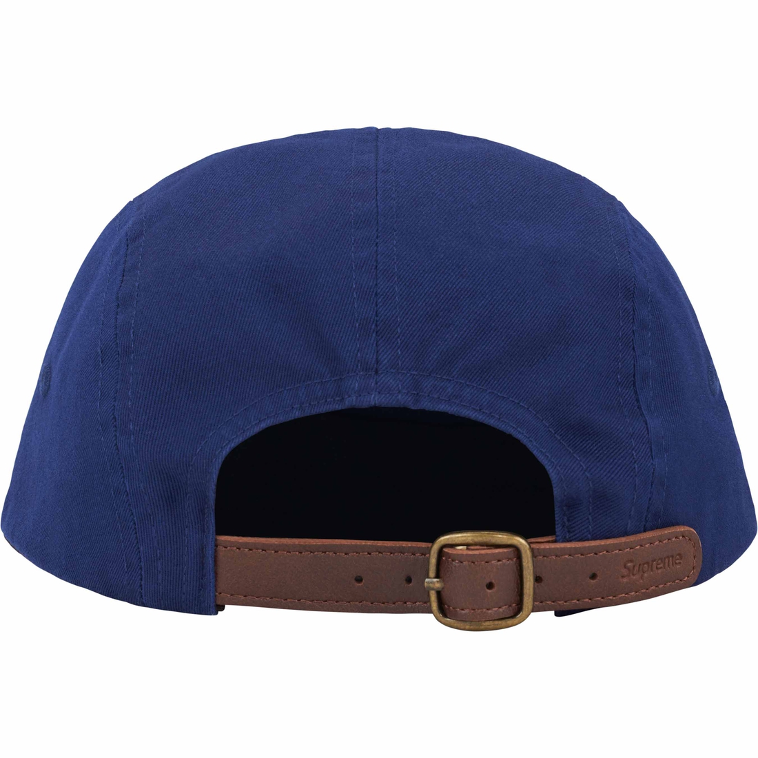 Supreme Washed Chino Twill Camp Cap (SS24) - Navy - $48