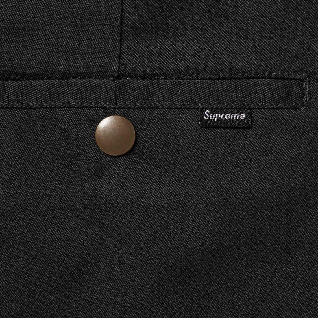 Details on Work Pant Black from spring summer
                                                    2024 (Price is $128)