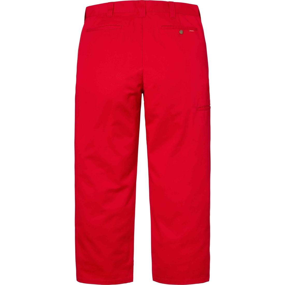 Supreme Work Pant (SS24) - Bright Red - $128