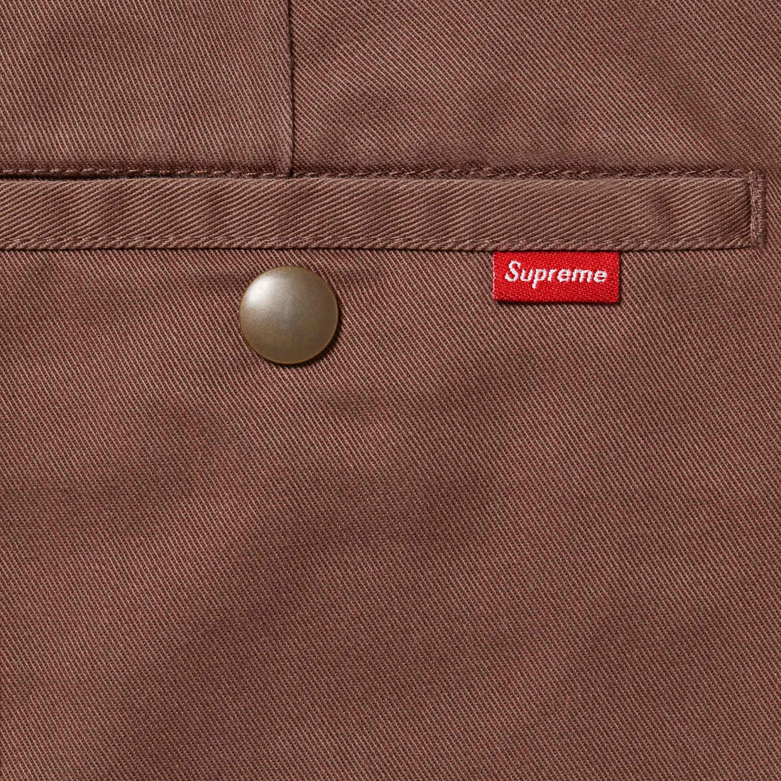 Supreme Work Pant (SS24) - Brown - $128