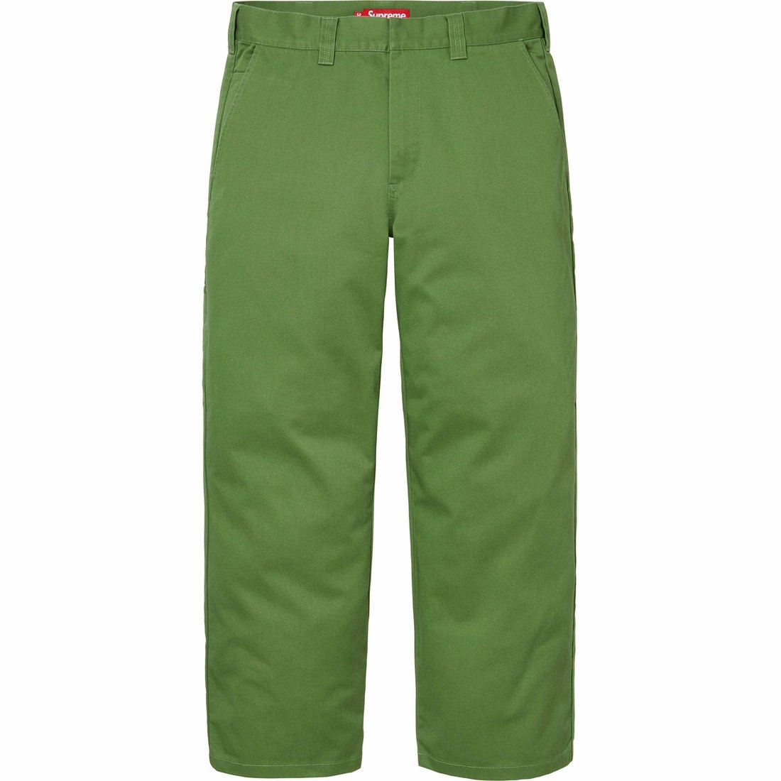 Details on Work Pant Olive from spring summer
                                                    2024 (Price is $128)