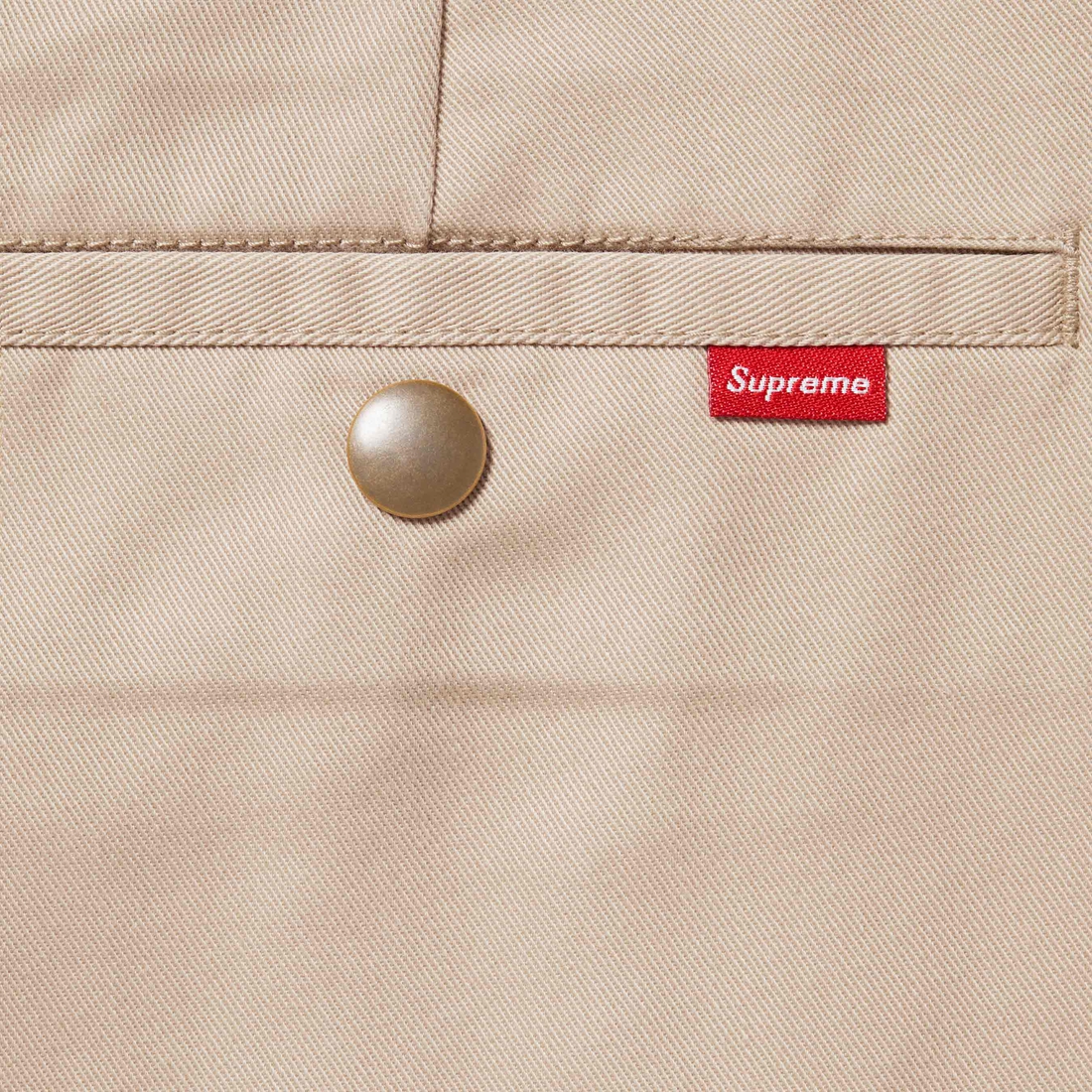 Details on Work Pant Tan from spring summer
                                                    2024 (Price is $128)